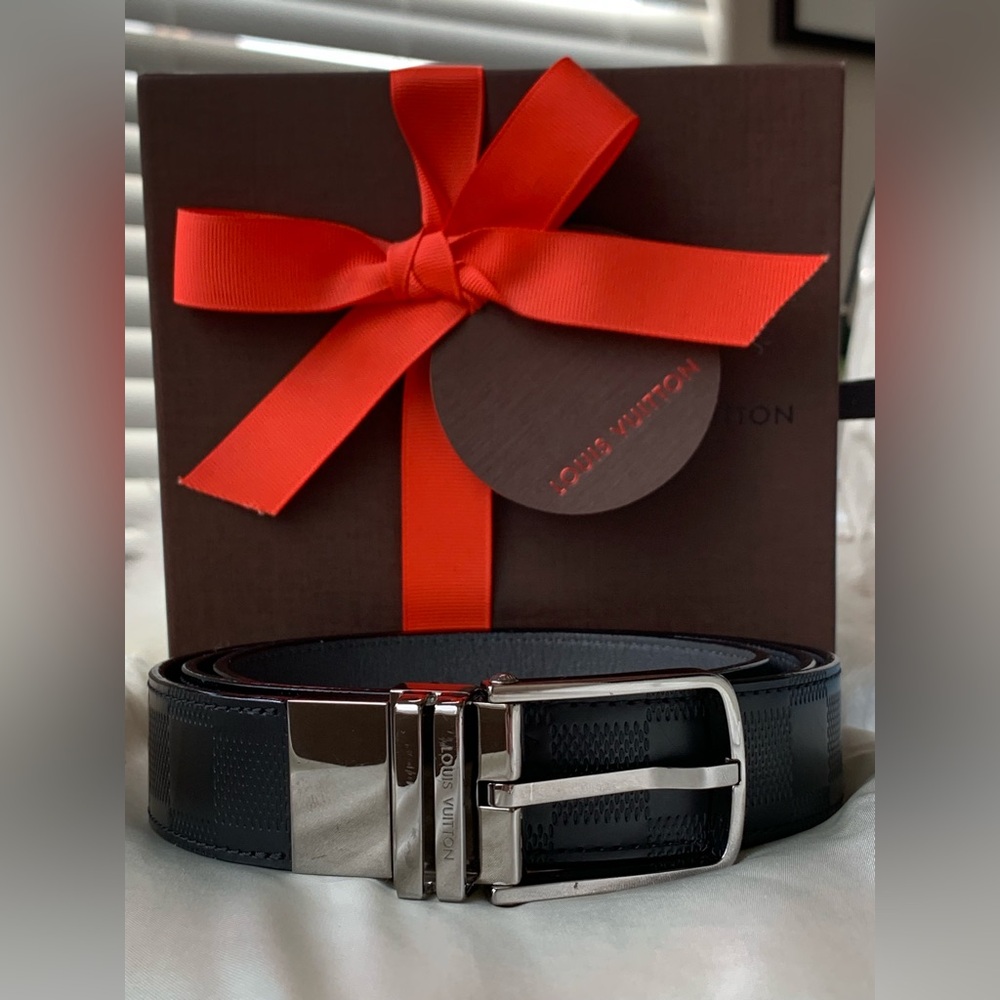 Louis Vuitton “CE Boston 30 Reverse Noir Belt 105” - Picture 2 of 12
